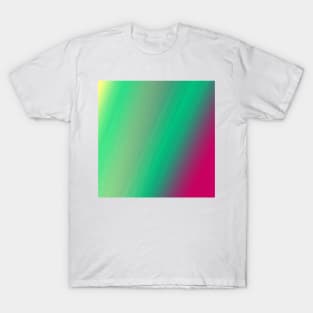 green blue green abstract texture background T-Shirt